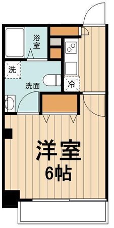 Verona門前仲町Lussoの物件間取画像